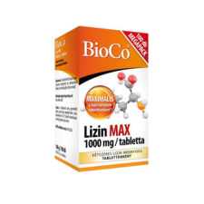 BioCo Lizin Max 1000mg Megapack tabletta 100db vitamin és táplálékkiegészítő