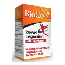 BioCo Magyarország BioCo Szerves Mg stop B6-vitamin tabl. 60 db vitamin és táplálékkiegészítő