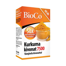 BioCo Magyarország Kft. BioCo Kurkuma kivonat 7500 Tömjénfa kivonattal kapszula vitamin és táplálékkiegészítő