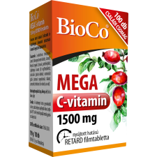 BioCo Magyarország Kft. Bioco Mega C vitamin 1500 mg retard filmtabletta 100x vitamin és táplálékkiegészítő