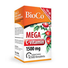 BioCo Magyarország Kft. BioCo Mega C-vitamin 1500 mg retard filmtabletta 100x vitamin és táplálékkiegészítő