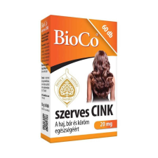 BioCo Magyarország Kft. BioCo Szerves cink tabletta 60x gyógyhatású készítmény