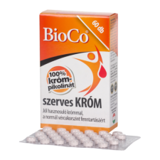BioCo Magyarország Kft. BioCo Szerves Króm tabletta 60x gyógyhatású készítmény