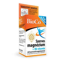 BioCo Magyarország Kft. BioCo Szerves magnézium + B6-vitamin 90 db vitamin és táplálékkiegészítő