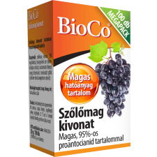 BioCo Magyarország Kft. BioCo Szőlőmag tabletta Megapack 100x vitamin és táplálékkiegészítő