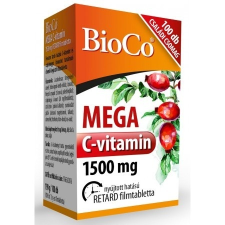  BioCo Mega C-vitamin 1500 mg nyújtott hatású (100 db) vitamin és táplálékkiegészítő