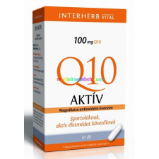 BioCo Q10 koenzim Aktív 100 mg, 30 db kapszula - Interherb vitamin és táplálékkiegészítő