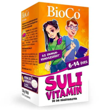 BioCo Suli vitamin 6-14 éveseknek rágótabletta, 90 db vitamin és táplálékkiegészítő