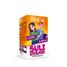 BIOCO SULI-VITAMIN RÁGÓTABLETTA 90 DB vitamin és táplálékkiegészítő