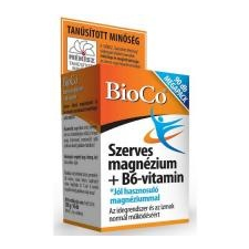 BioCo szerves magnézium+b6 megapack 90 db vitamin és táplálékkiegészítő