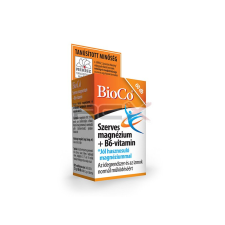 - Bioco szerves magnézium+b6 tabletta 60db vitamin és táplálékkiegészítő
