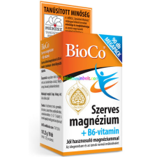 BioCo Szerves Magnézium+B6-vitamin Megapack, 90 db tabletta vitamin és táplálékkiegészítő