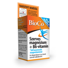  Bioco szerves magnézium b6-vitamin tabletta 90 db vitamin és táplálékkiegészítő