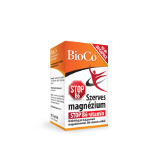 BioCo szerves magnézium stop b6-vitamin 90 db vitamin és táplálékkiegészítő