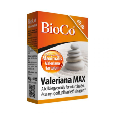 BioCo Valeriana Max tabletta - 60db vitamin és táplálékkiegészítő