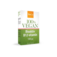  BioCo VEGAN Bioaktív B12-vitamin 1000mcg tabletta 90 db vitamin és táplálékkiegészítő