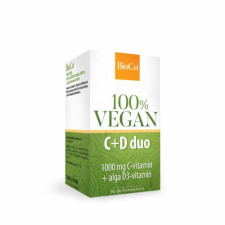  BioCo VEGAN C+D duo filmtabletta 90x vitamin és táplálékkiegészítő