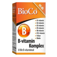 BioCo Vitamin bioco b-vitamin komplex 90 darab 5998607102287 vitamin és táplálékkiegészítő