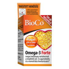 BioCo Vitamin bioco omega-3 forte megapack 100 darab 5998607101457 gyógyhatású készítmény