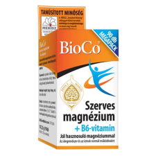 BioCo Vitamin BIOCO Szerves Magnézium + B6 Megapack 90 darab alapvető élelmiszer