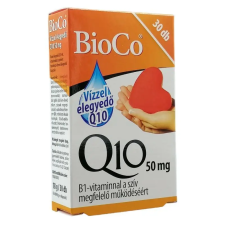 BioCo vízzel elegyedő Q10 50mg B1-vitaminnal 30db vitamin és táplálékkiegészítő