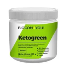 Biocom KetoGreen növényi por tégelyes 120g gyógyhatású készítmény