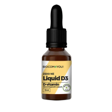 Biocom Liquid D3 D-vitamin csepp 2500NE - Biocom vitamin és táplálékkiegészítő