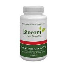 Biocom Stress Formula tabletta /INGYENES SZÁLLÍTÁS 90 db gyógyhatású készítmény