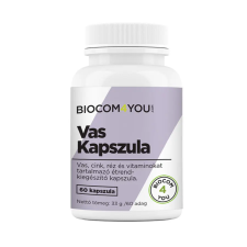 Biocom Vas kapszula 60 db - Biocom vitamin és táplálékkiegészítő