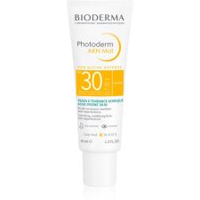 Bioderma Photoderm AKN Mat bőrvédő folyadék SPF 30 40 ml naptej, napolaj