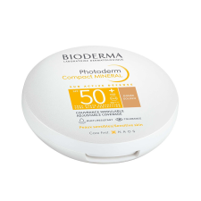 Bioderma Photoderm Compact Mineral púder SPF50+ golden (arany) (10g) naptej, napolaj