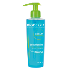 Bioderma Sébium Moussant habzó tisztító gél pumpás (200ml) arctisztító