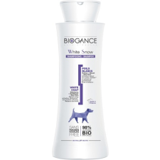 Biogance White Snow sampon fehér szőrű kutyák fürdetéséhez 250 ml kutyasampon