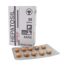 BiogenicVet Hepatosil Advanced Mini tabletta 30 db vitamin, táplálékkiegészítő kutyáknak
