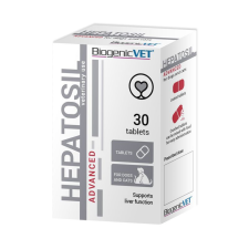 BiogenicVet Hepatosil Advanced tabletta 30x vitamin, táplálékkiegészítő macskáknak