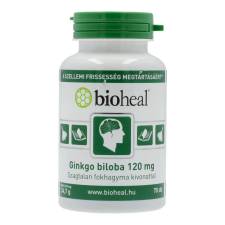BIOHEAL GINKGO BILOBA 120 MG TABLETTA vitamin és táplálékkiegészítő