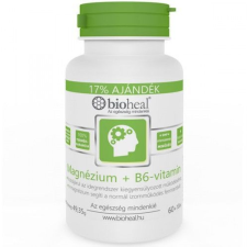 Bioheal magnézium + B6-vitamin 250mg nyújtott felszívódású tabletta 70db vitamin és táplálékkiegészítő