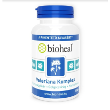 Bioheal valeriana komplex (macskagyökér+golgotavirág+komlótoboz) kapszula 70 db gyógyhatású készítmény