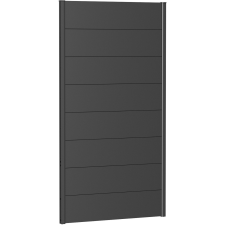 Biohort kerítés panel 100 cm x 180 cm metál sötétszürke kerti bútor