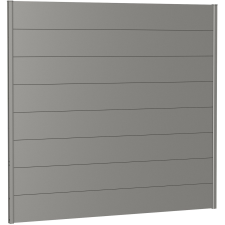 Biohort kerítés panel 200 cm x 180 cm kvarcszürke metál kerti bútor