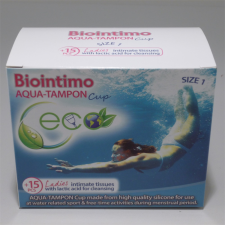  Biointimo aqua tampon cup 1-es méret 1 db intim higiénia