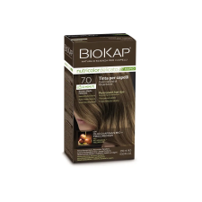 BIOKAP Tartós hajfesték Nr 7.0 Natural Medium Blond - 135ml hajfesték, színező