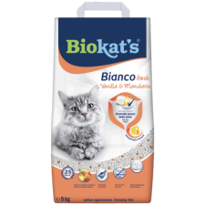 Biokat's Bianco Fresh Vanillia & Mandarin alom 5 kg macskaalom