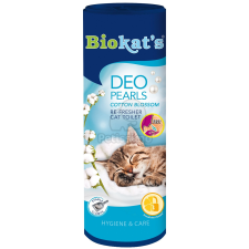 Biokat's Deo Pearls Alomszagtalanító Cotton Blossom 2 x 700 g macskaalom