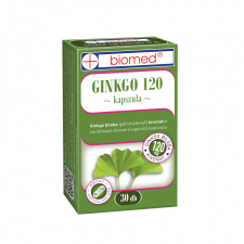 Biomed ginkgo 120 kapszula 30 db vitamin és táplálékkiegészítő