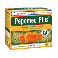 BIOMED KFT. Biomed Pepomed Plus tökmagolaj kapszula 100x vitamin és táplálékkiegészítő