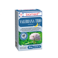 Biomed valeriana trio kapszula 30 db gyógyhatású készítmény