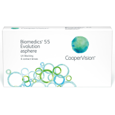 Biomedics 55 Evolution 6 db - pluszos dioptria kontaktlencse