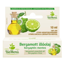 Biomenü bio bergamott bergaptén-mentes illóolaj 10ml illóolaj