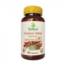 Biomenü Bio Ceyloni fahéj kapszula - 60db vitamin és táplálékkiegészítő